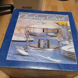Stainless Steel Chafer Chafing Dish 4 QT  NEW Made in Korea